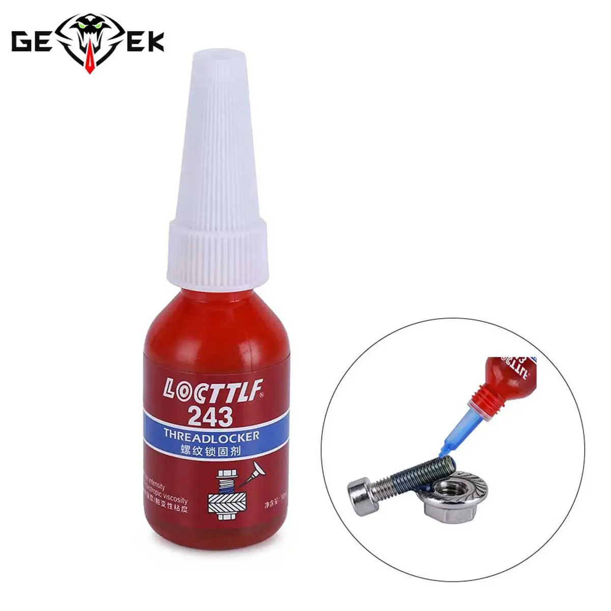 Rc Car Threadlocker Gel 222/243 10Ml Vite Colla Guarnizione Filettatura Agente Di Bloccaggio Colla Anaerobica Anti-Sciolto Antiruggine