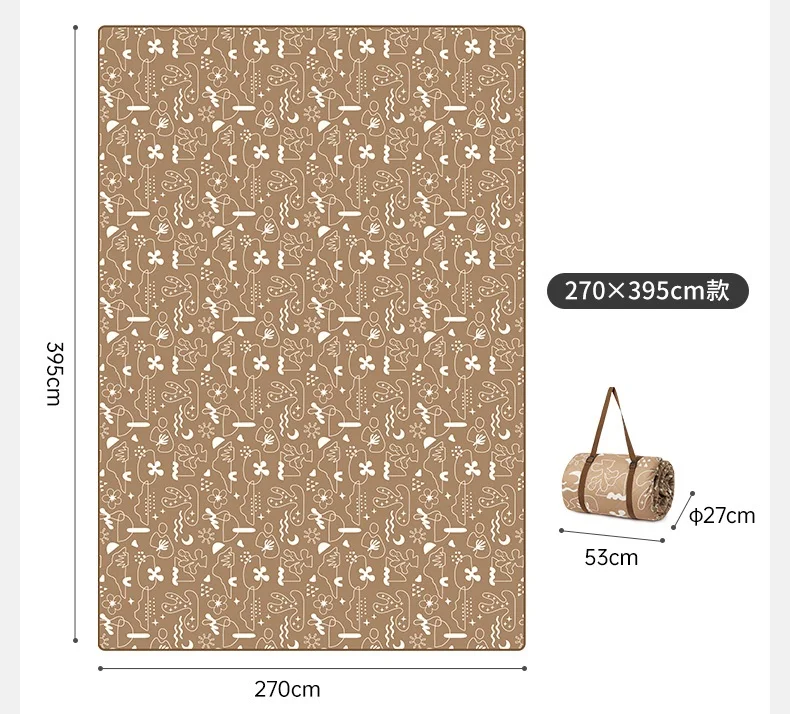 Naturehike outdoor camping picnic mat for village 13