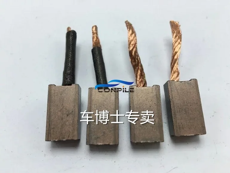 4pcs 18x10x7mm for Xiali car starter motor carbon brush electric brush car generator carbon brush