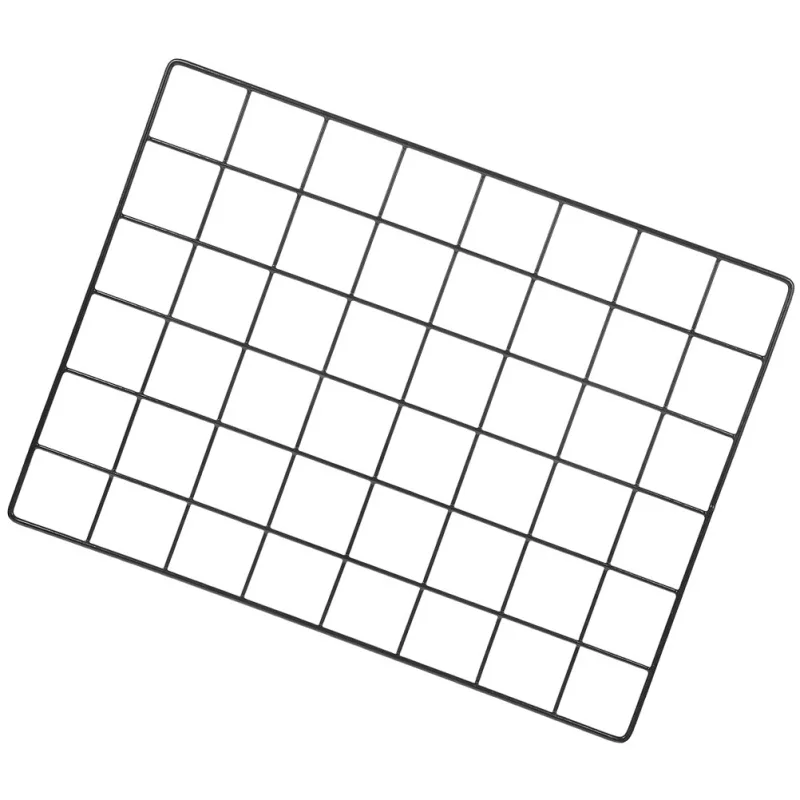 Description Picture 6 of itemShelf Photo Frame Wall Iron Net Adornment Pendant Grid Decoration Metal Panel Picture