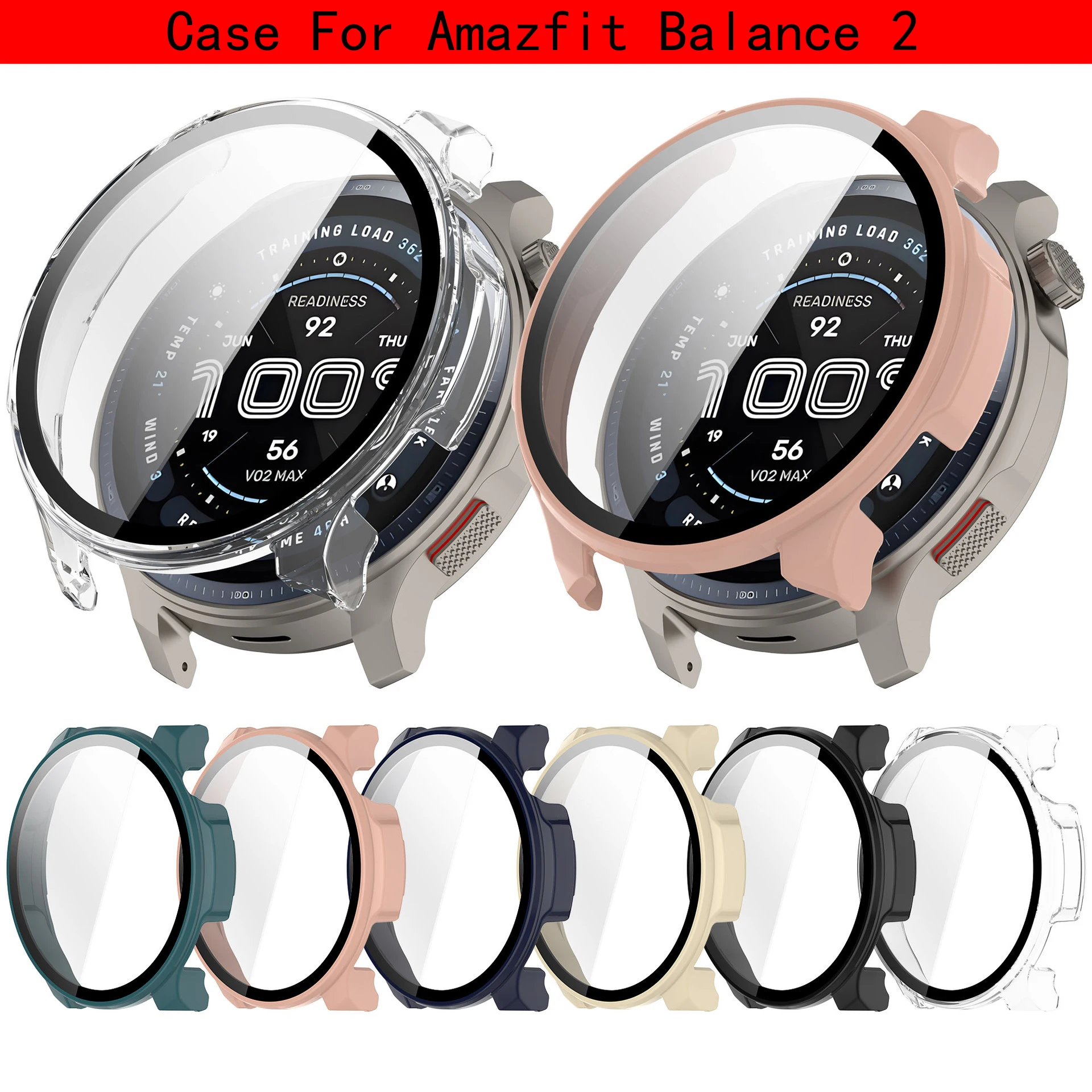 All-Around Protective Bumper Case with Screen Protector - Scratch Resistant Cover and Accessories
