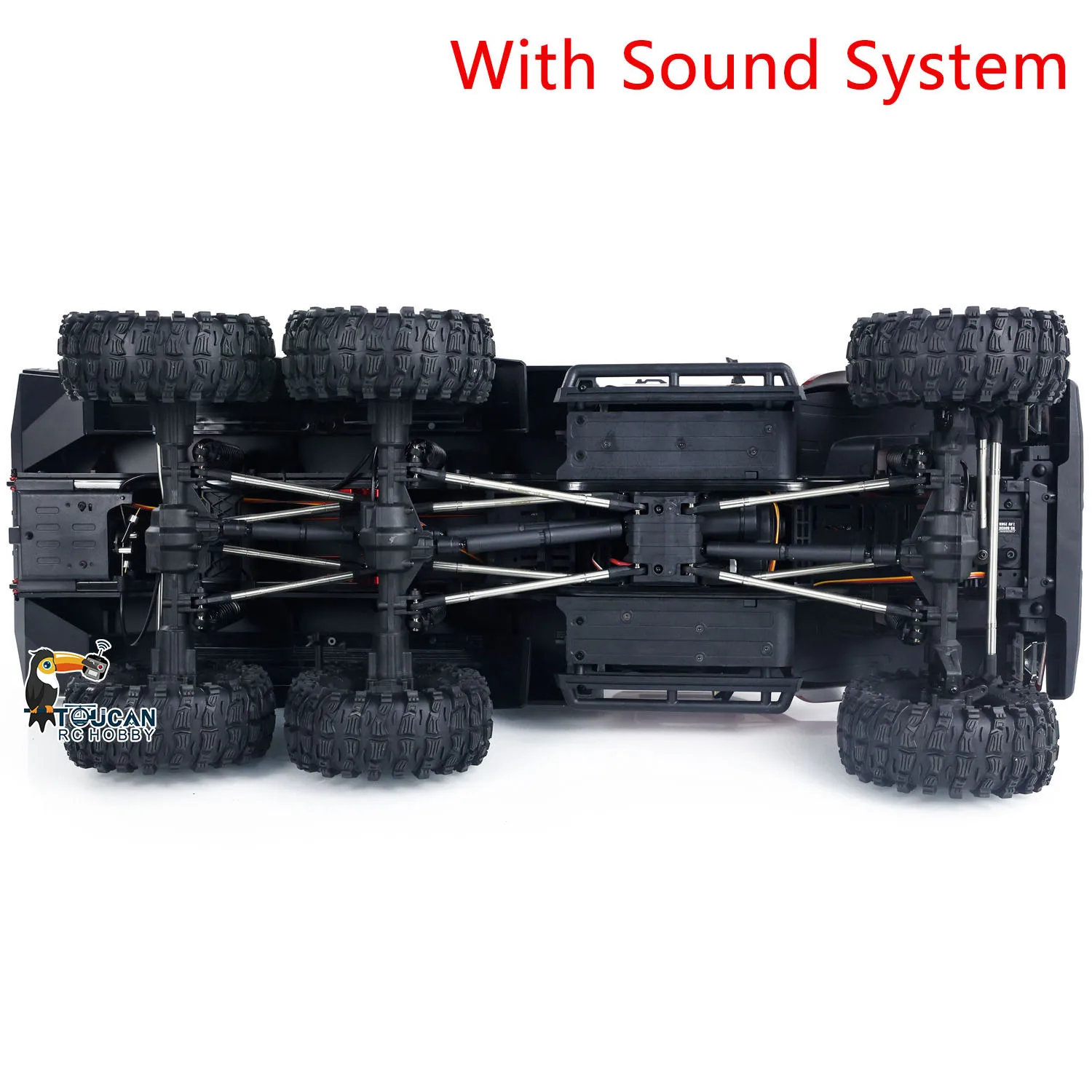 1/8 CORSSRC EMO XL RC Crawler Car 6WD Radio Control Off-road Truck Lights Sounds 2 Speed Transmission Finished Model Boys Toys 6