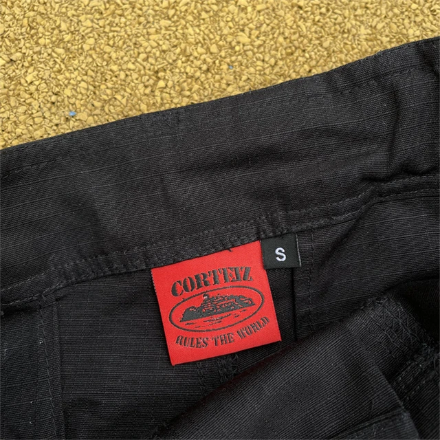 CORTEIZ-pantalones de chándal de cintura baja para hombre y mujer, ropa de  chándal holgada, pantalones Cargo para correr, ropa de calle - AliExpress