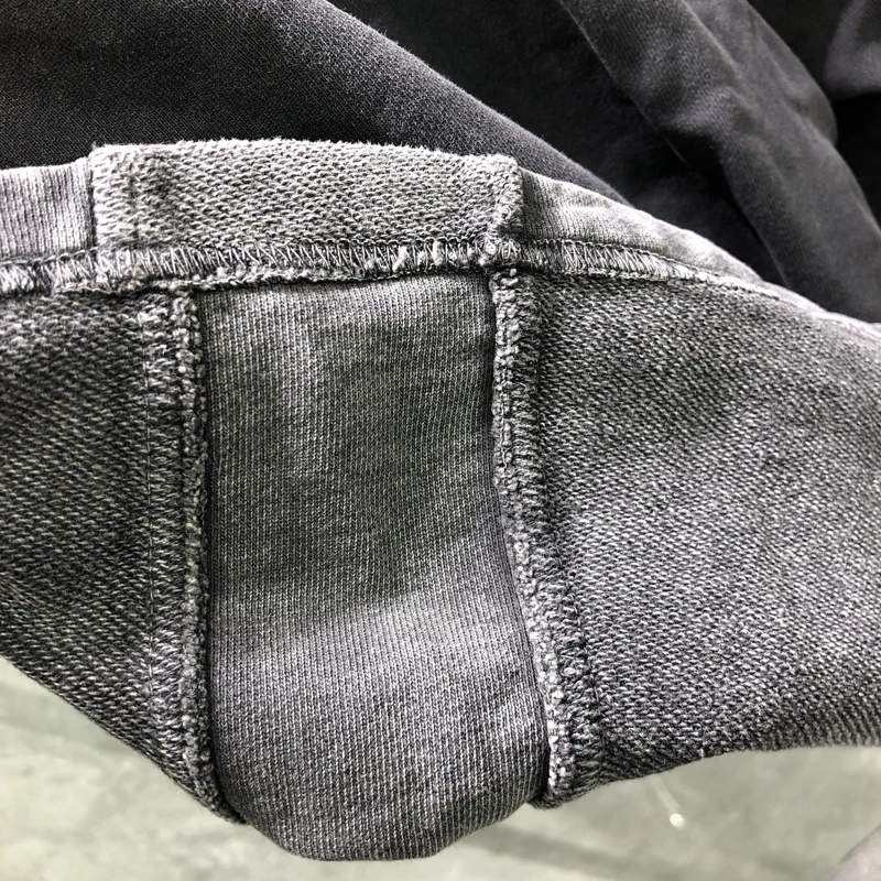 Men's Shorts Summer New Essentials Washed Heavyweight 380GSM Cotton Solid Color Hip Hop Loose Oversize High Quality Shorts Male