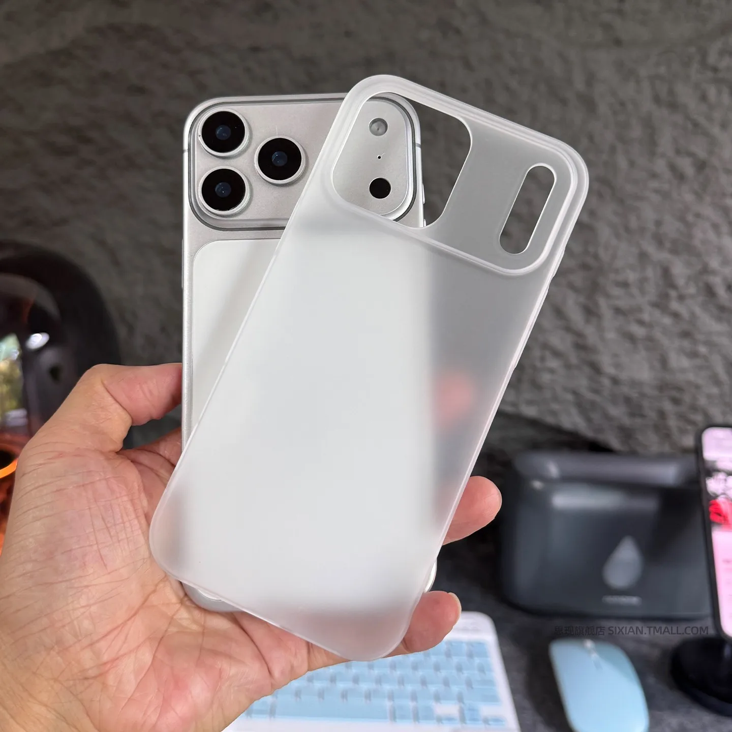 Slim Matte Ultra Thin Translucent Phone Case