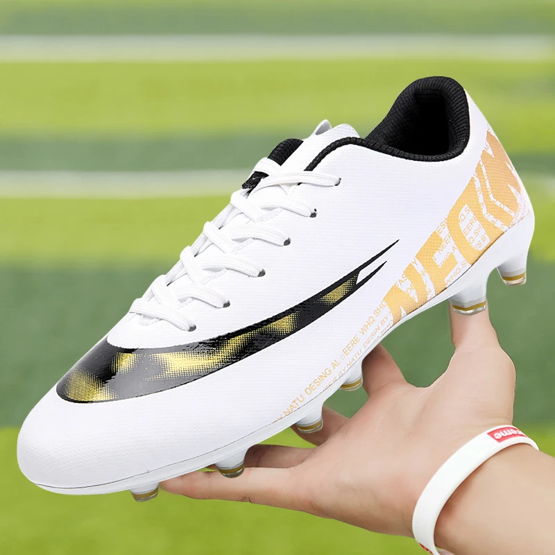 

Ennisk 15 high top Football boot for men and women FG long spike professional competition TF broken spike outdoor training shoes