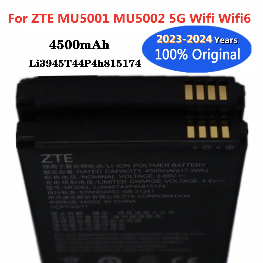 Batteria Originale Di Alta Qualità Per Zte Mu5001 Mu5002 5G Wifi Wifi6 Batteria Router Wireless Portatile Bateria