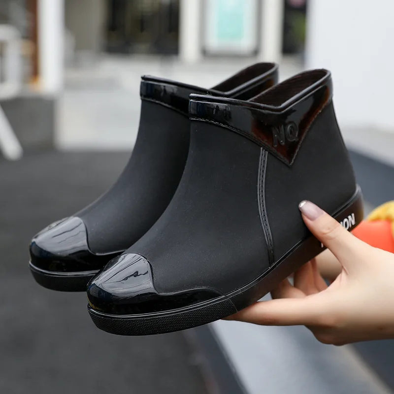 

2023Shoes Women Fashion Non Slip Waterproof Rain Boots Tube Rain Boots Boots for Women Waterproof Work Botas De Caza Espanolas