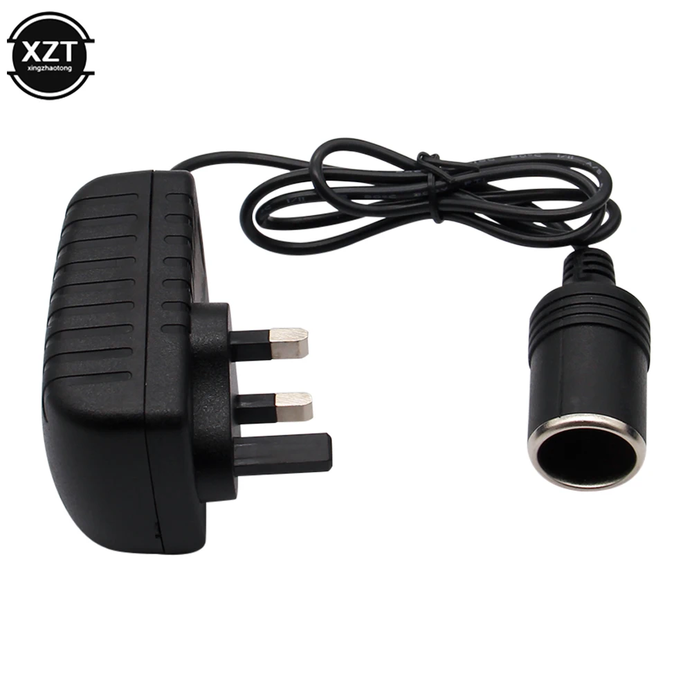 24W Car Cigarette Lighter Accessories 220V to 12V 2A Household Converter Cigarette Lighter Socket Adapter Car Charging Tester