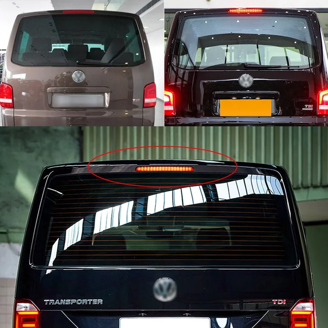 LED Smoked Tailgate Brake Lamp For VW T5 Transporter 2003-2015