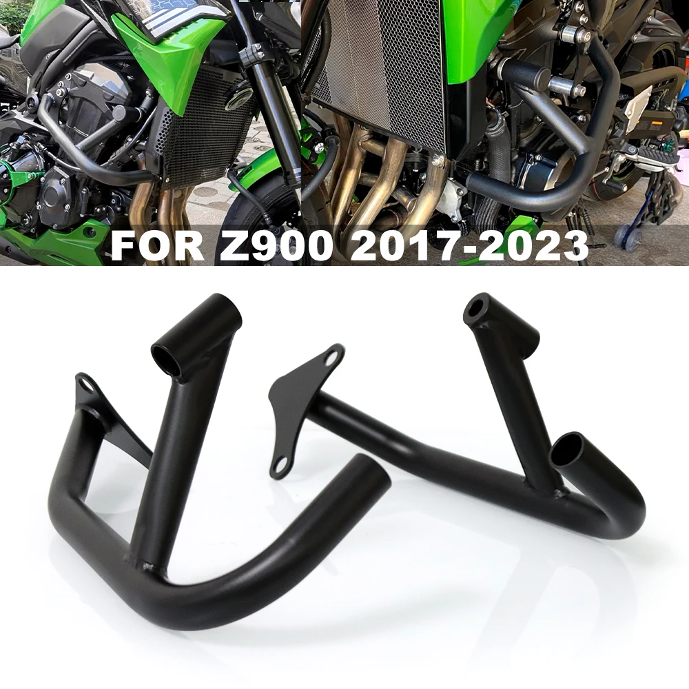 Z 900 Moto Engine Guard Crash Bar Paraurti Stunt Cage Carenatura Telaio Protector Bar Accessori Adatti Per Kawasaki Z900 2017-2023