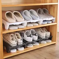 Shoe Holder Shelf Shoe Storage Rack Space Saving  Shoe Hanger Shelves Household Shoe Storage Rack For Home Shoe Organizer 2