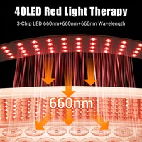 660nm Infrared Wrist Massager Red Light Heating Vibration Massage Wrap Brace Electric Wristband Pad for Hand Joint Support Relax 3