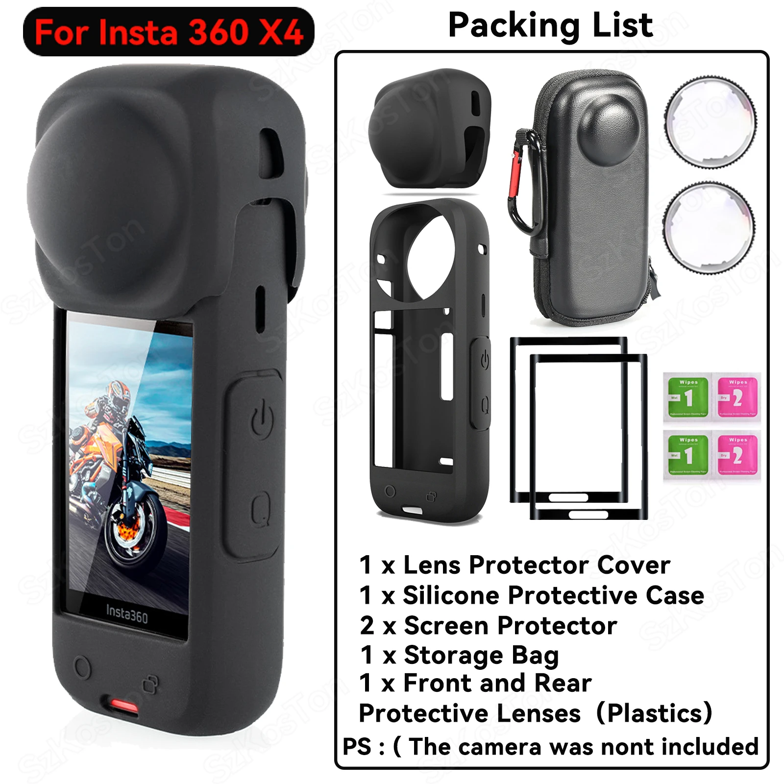 For Insta360 X4 kitH