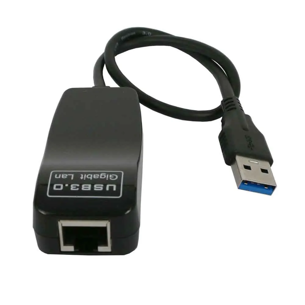 

Сетевой адаптер RJ45 с USB 3,0 на 10/100/1000 Gigabit Ethernet LAN, сетевая карта для подключения и воспроизведения USB Ethernet ПК ноутбука