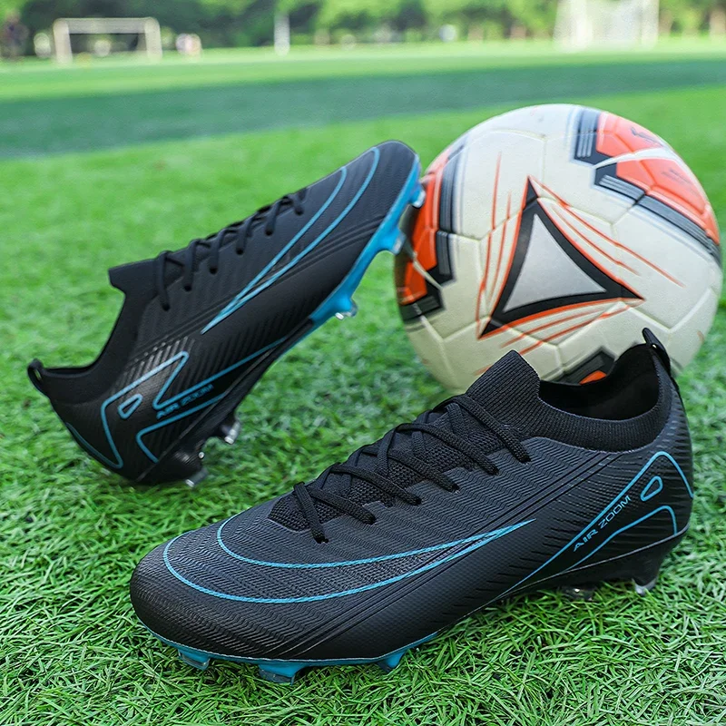 Professional Men Training Football Boots Unisex Soccer Shoes Grass Cleats Outdoor Breathable Sport Non-slip football shoes