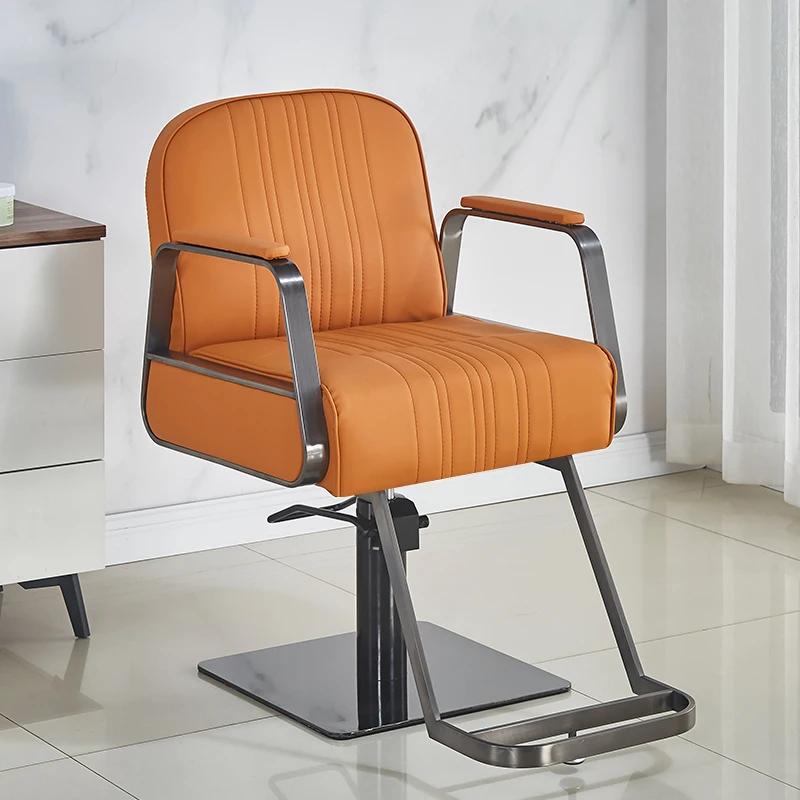 

Nail Salon Barber Chairs Beauty Hairdressing Luxury Pedicure Ergonomic Spa Barber Chairs Swivel Cadeira Salon Furniture MR50BC