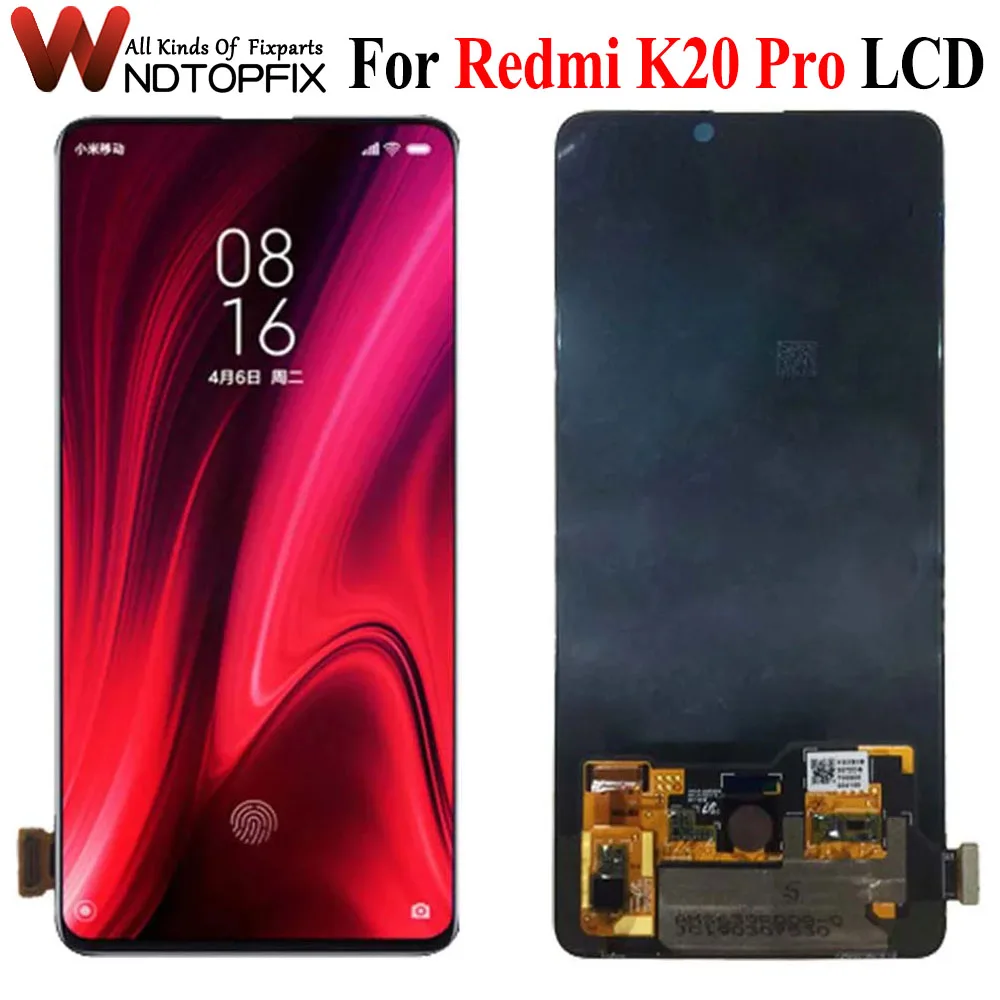 

Amoled Screen 6.39''For Xiaomi Redmi K20 LCD Display Touch Screen Digitizer Assembly For Xiaomi Mi 9T For Redmi K20 Pro Display