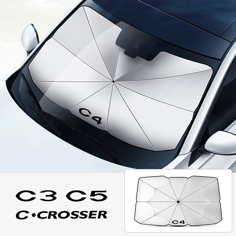 

Car Sun Shade Protector Parasol For Citroen C1 C2 C3 C4 C4L C5 C6 C8 C-ELYSEE VTS Xsara C-Crosser Berlingo Jumpy Nemo Picasso
