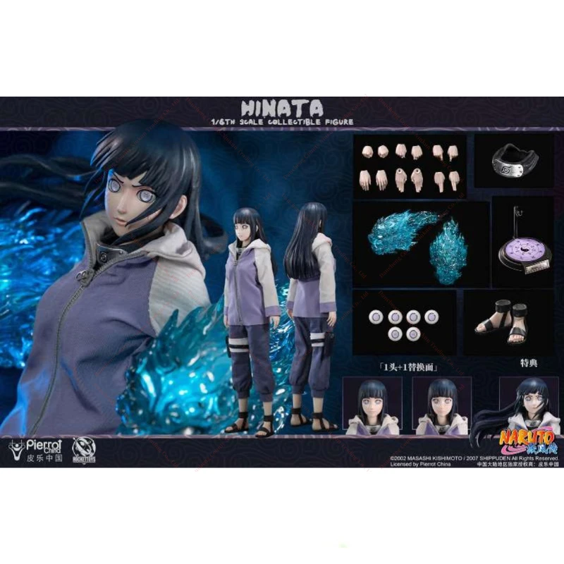 NARUTO Hinata 1/6スケールフィギュアROCKET TOYS Przedsprzedaż ROCKETTOYS 1/6 ROC-006 Ruchoma figurka Hyuga