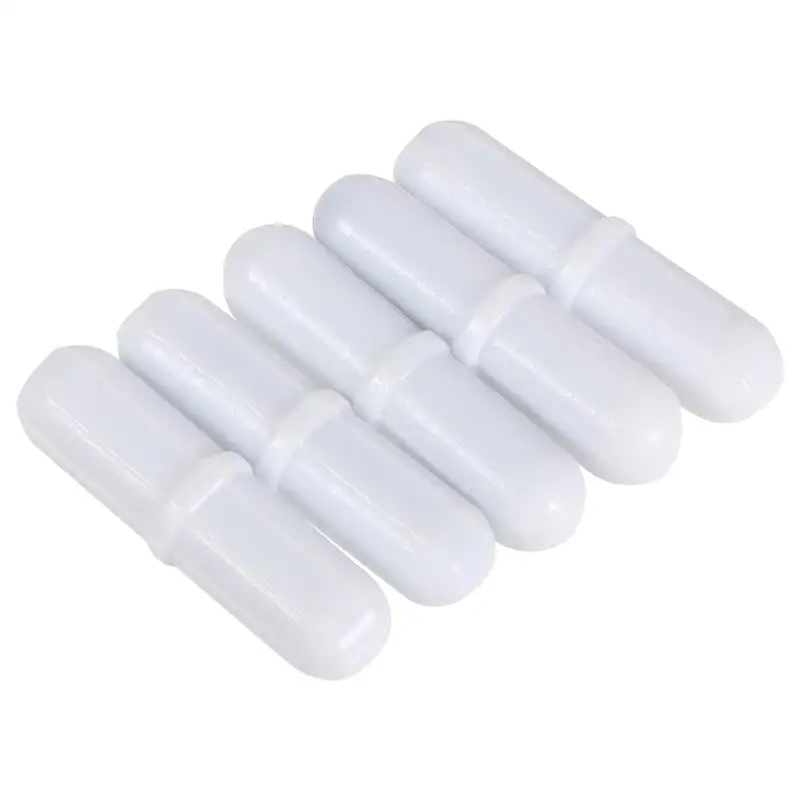 5 Pcs Laboratory Magnetic Bar Cylindrical Magnetic Stirrer Rod Stirrer-Mixer Stir Bars Stirrer for Chemistry magnetic stirrer magnetic stirring rod