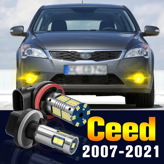 2pcs LED Fog Light Bulb Lamp For Kia Ceed 2007-2021 2008 2009 2010 2011 2012