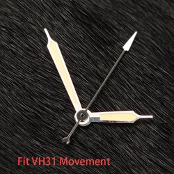 Green Luminous Silver Watch Hands Replacement Parts (Silver yellow - vh3)