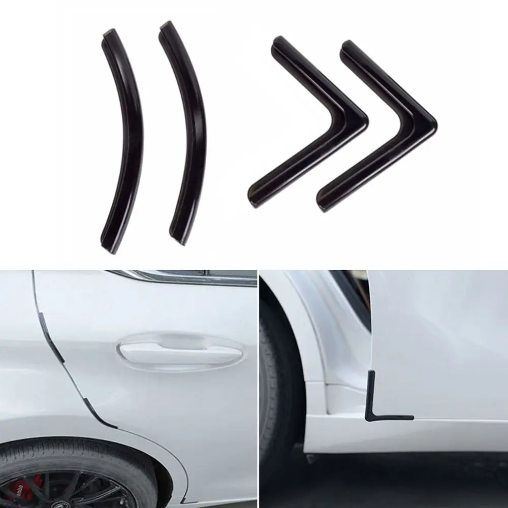 4Pcs Silicone Car Door Corner Cover Anti-Scratch Anti-Collision Protector car door edge guards,car door protector,car door anti collision strip,bumper corner protector,car door edge protector,car door rubber protector,car door silicone pads,car door rubber pads