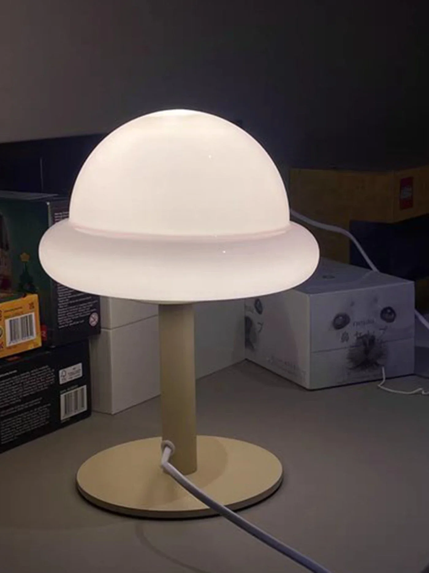 Description Picture 5 of itemHome Interior Table Lamp Room Decoration Modern Style Bedroom Bedside Night Light Living Room Lighting Creative Study Desk Lamps