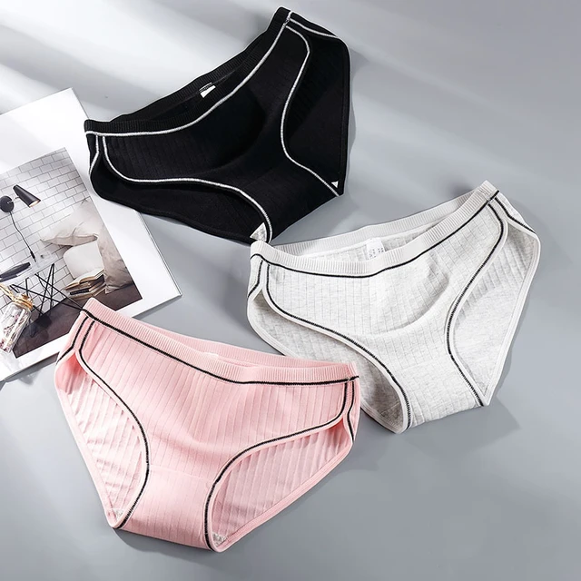 Sexy Women Plus Size 2xl 3xl 4xl Panties Letter Underwear Ladies Big Size  Briefs Soft Lingerie Cotton Underpants Mummy Shorts - Panties - AliExpress