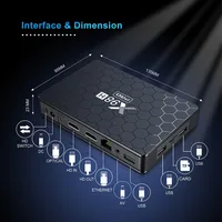 X98H Pro Smart TV Box 6K 2.4&5G WiFi6 BT 1000M LAN Google Voice Assistant Android 12.0 Allwinner H618 TV Box X98HPro Set Top Box - Image 3