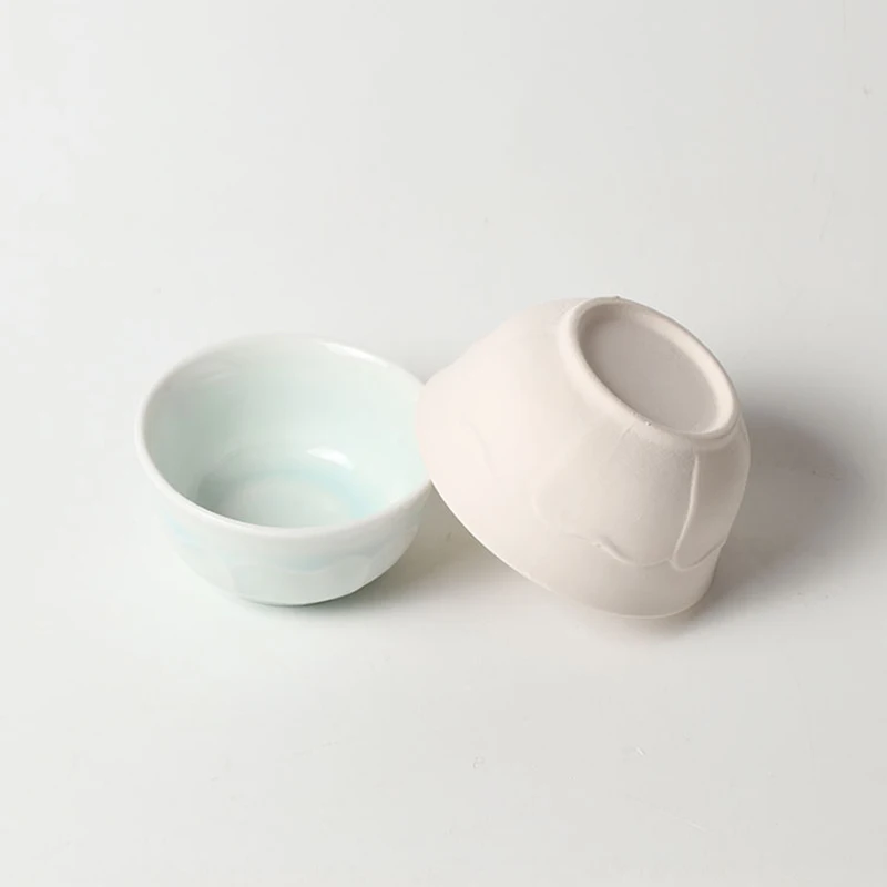 UNICRAFTALE Tazze Stampi per ceramica in legno curvo, strumento per la formatura della ceramica, stampi per ceramica in legno, con manico, per tazze fatte in casa, 99 x 217 mm