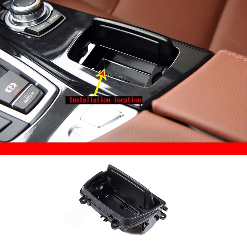 

For The 11-17 BMW 5 Series F18 Ashtray Box Car Interior Accessories (without The Liner) Replacement Parts