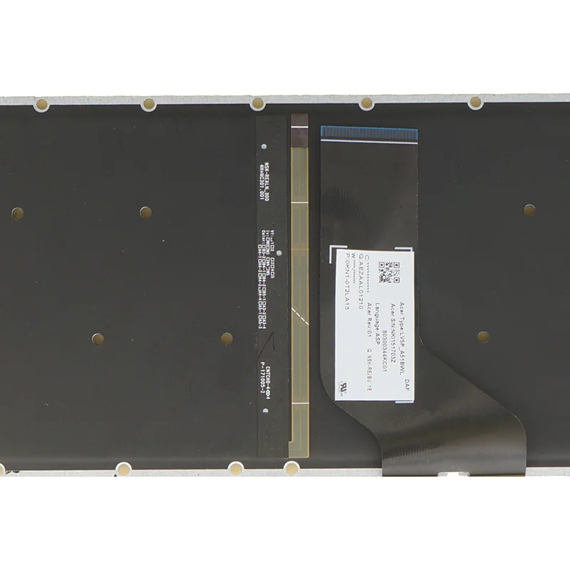 Teclado para Acer Lv5p_a50bwl Lv5p_a51bwl Nsk-rebbq Nsk-refbc Nki151701r Nki151701s Nki151703z Nki151704c Nki151704e Pk131nx3b19 - Imagem 2