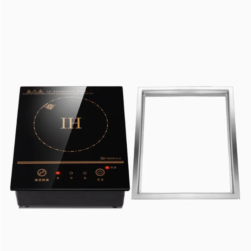 Electric Induction Cooker Boiler Waterproof Stir-Fry Cooking Plate Intelligent Hot Pot Stove Cooktop Burner Cooking Machine
