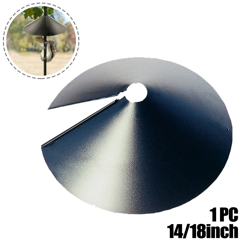 

Bird Squirrel Baffle Feeder Station Dome Stop Stealing Bird Feed Guard 14/18in Wildlife Accessories Garden Supplies