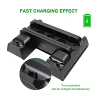 Stand Fan For Support Sony Play Station PS4 Pro Slim Console Playstation PS 4 Game Controller Cooler Accessories Cooling Control - Image 4