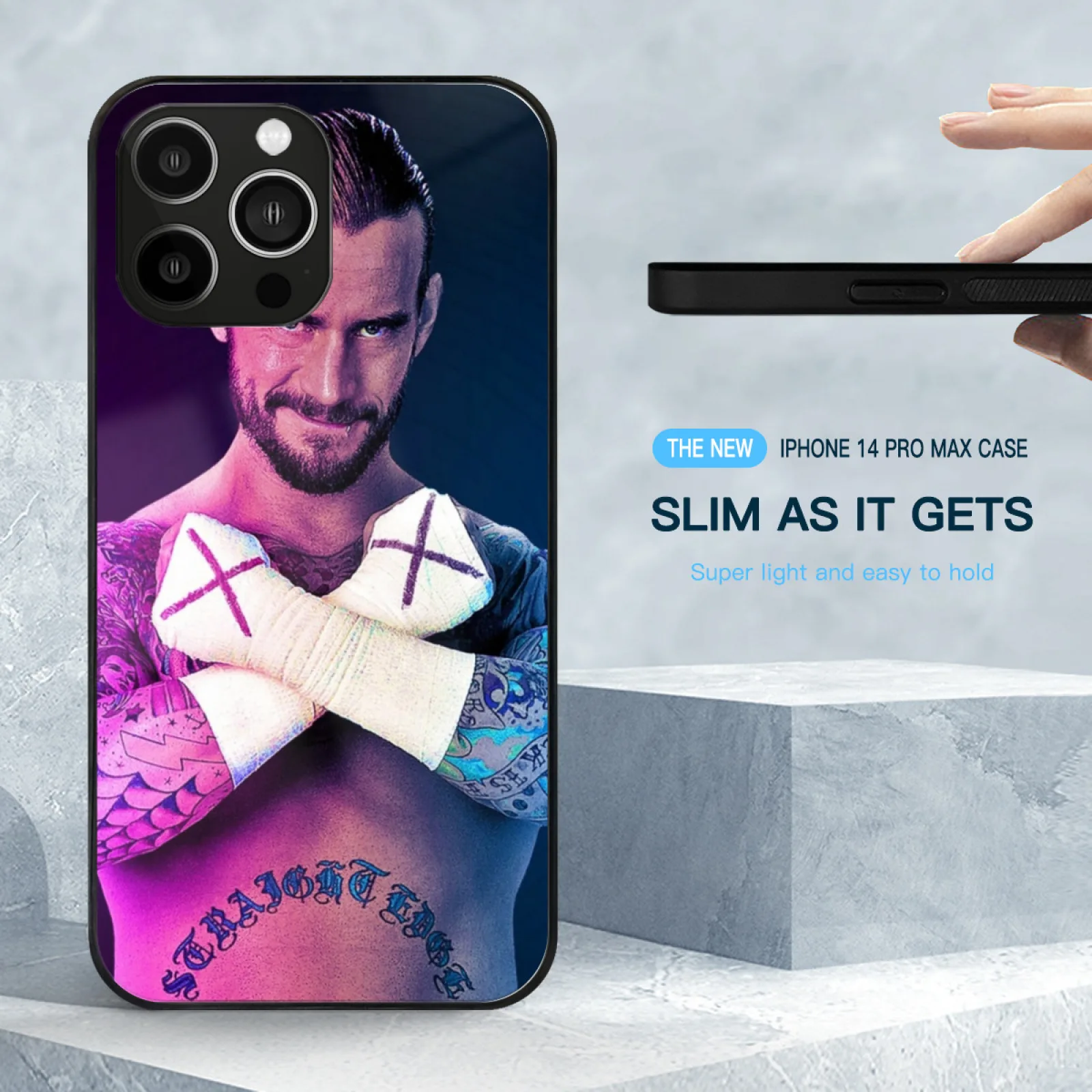 CM PUNK GLOVES ART iPhone 13 Mini Case Cover