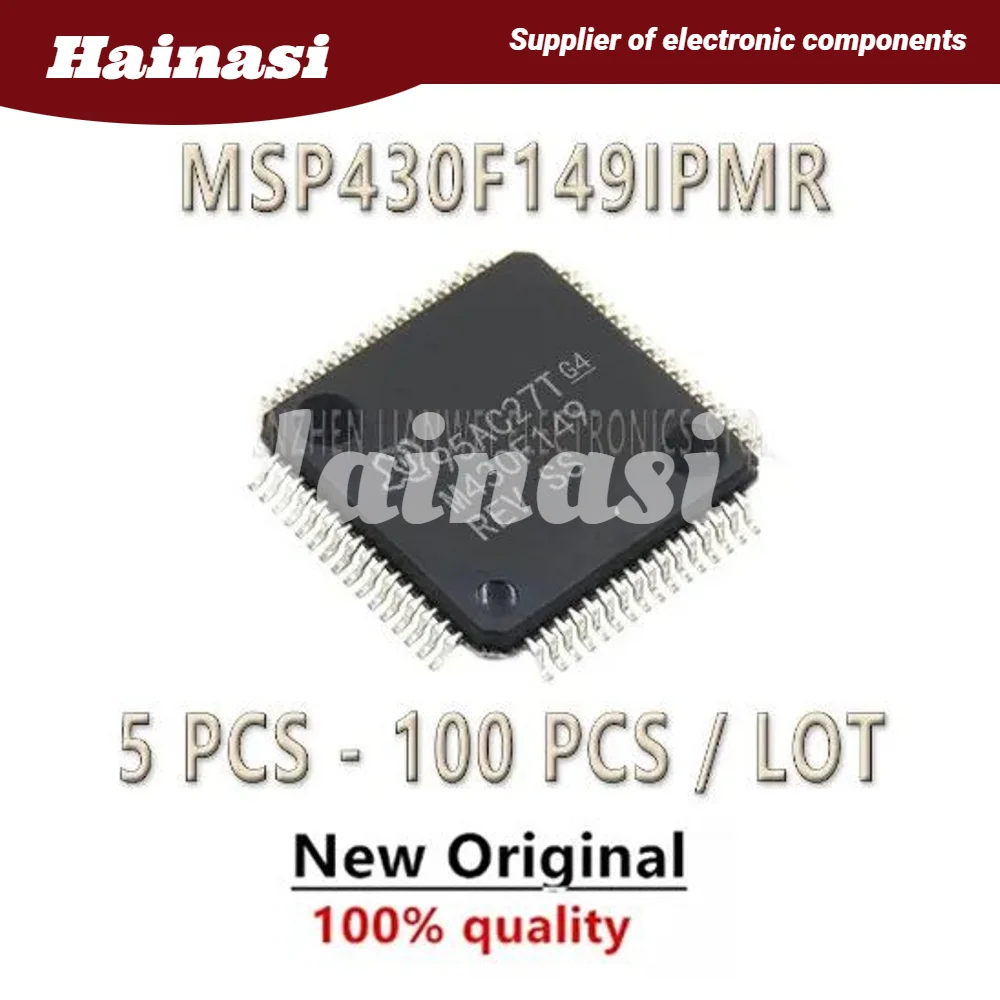 

(5pcs)MSP430F149IPMR MSP430F149IPM MSP430F149 MSP430F MSP430 IC MCU Chip LQFP-64