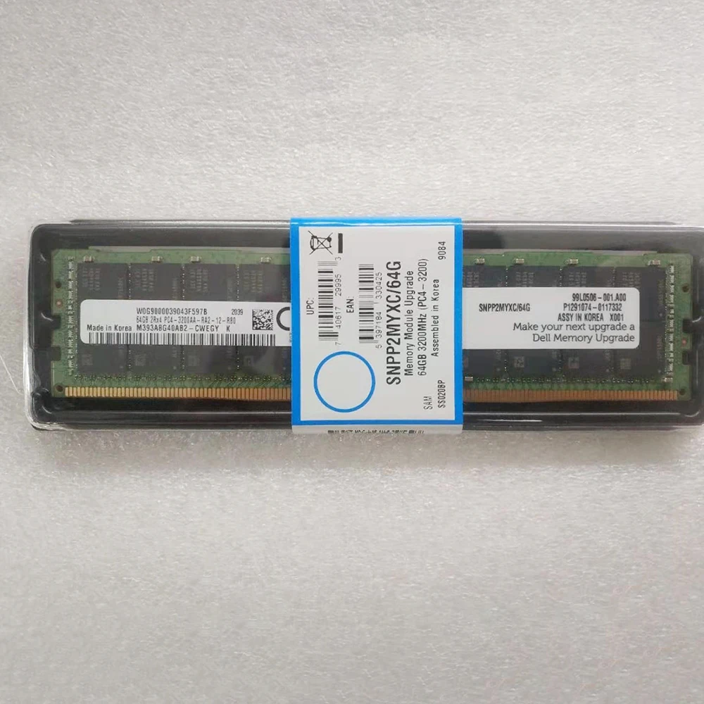 1 Pcs Server Memory P2MYX 0P2MYX For DELL 64G 64GB DDR4 2RX4 3200AA RAM SNPP2MYXC/64G ECC RDIMM 3200 8 1 Pcs Server Memory P2MYX 0P2MYX For DELL 64G 64GB DDR4 2RX4 3200AA RAM SNPP2MYXC/64G ECC RDIMM 3200 - Image 6