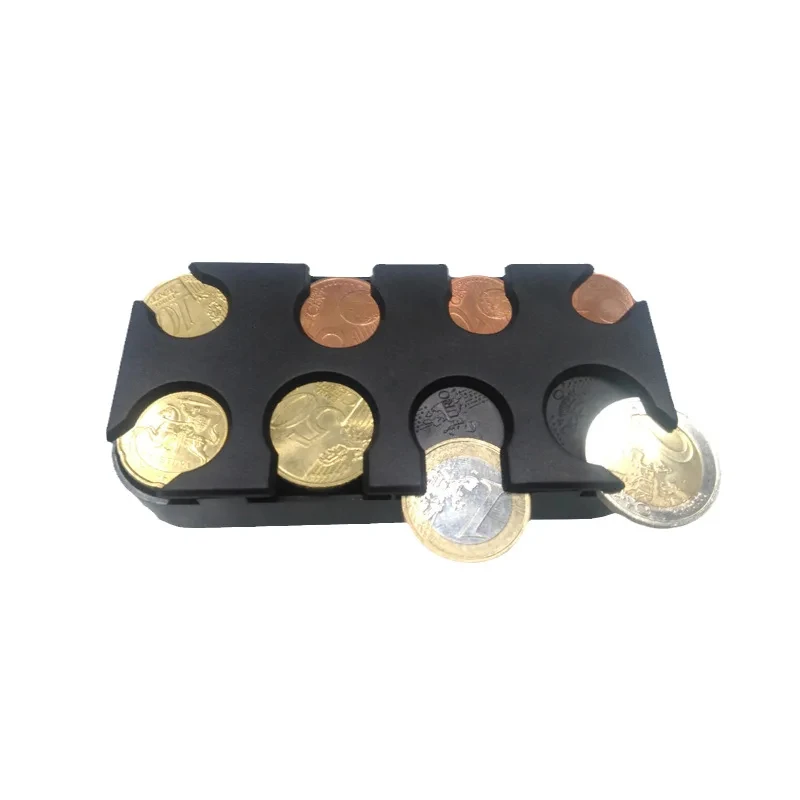 Plastic Coin Savings Box For Euro Coins And Banknotes Storage_voghion.com