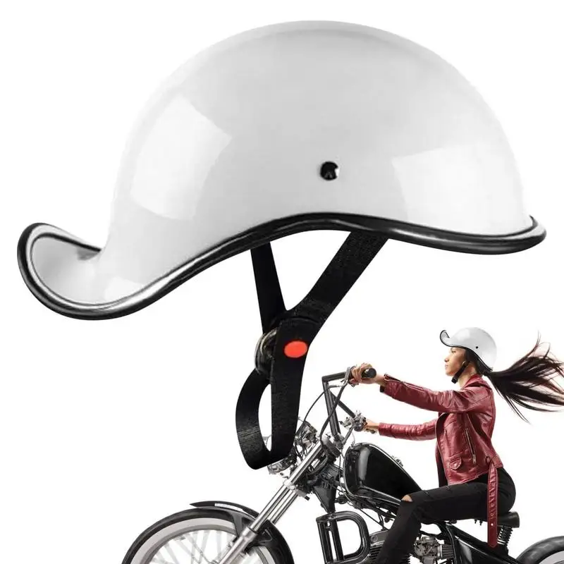 

Мотоциклетные шлемы с полудневным зеркальным покрытием, твердая шляпа, стильные всесезонные ретро шапки с мячом, твердая шляпа, кепки в немецком стиле для