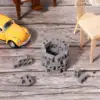 60 Packs Cinder Blocks 1/12 Scale Mini Bricks Concrete Miniature Bricks Tiny Landscaping Dollhouse Accessories 6