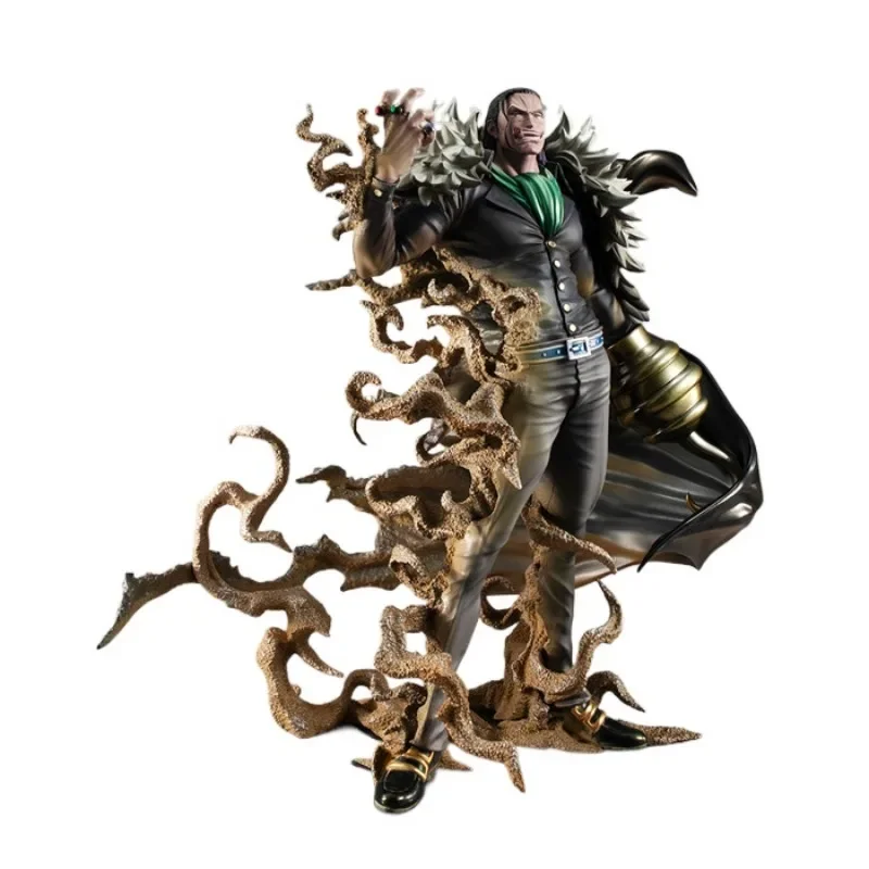 

Оригинальная статуэтка MegaHouse Sir крокодил POPMAX, аниме Статуэтка из ПВХ, Коллекционная модель, игрушки, подарок, 26,5 см