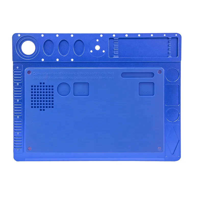 

KaiLiwei 20B Microscope Base Welding Pad Phone Maintenance Heat-resisting Operating Platform Soldering Mat