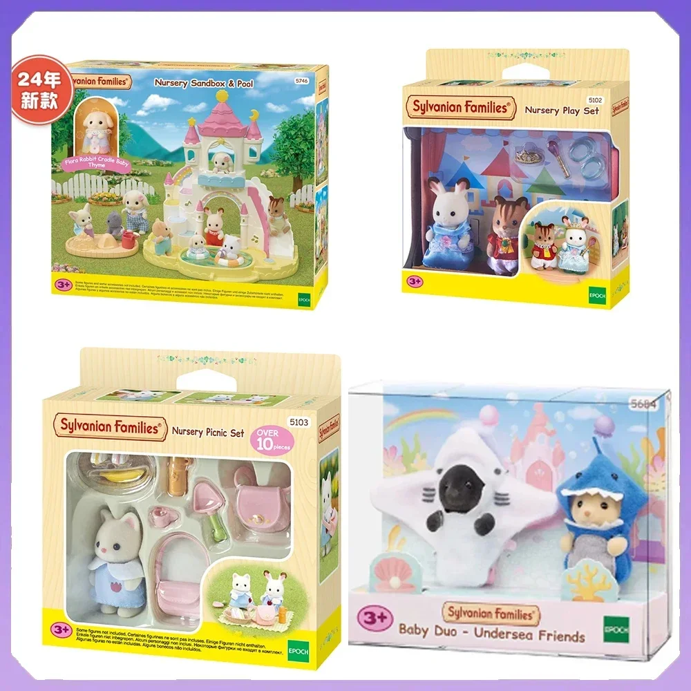 Sylvanian Families Castle Kindergarten Children'S Toy School