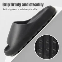 Coconut Slippers Cloud Thick-soled Sandals Summer Fashion Soft Bottom Beach Men Slippers Women's Sandals EVA Slides - Image 3