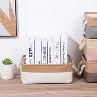 Storage Basket Home Supplies Sundries Sorting Basket Folding Linen Organizer Box Underwear Socks Baby Toys 2