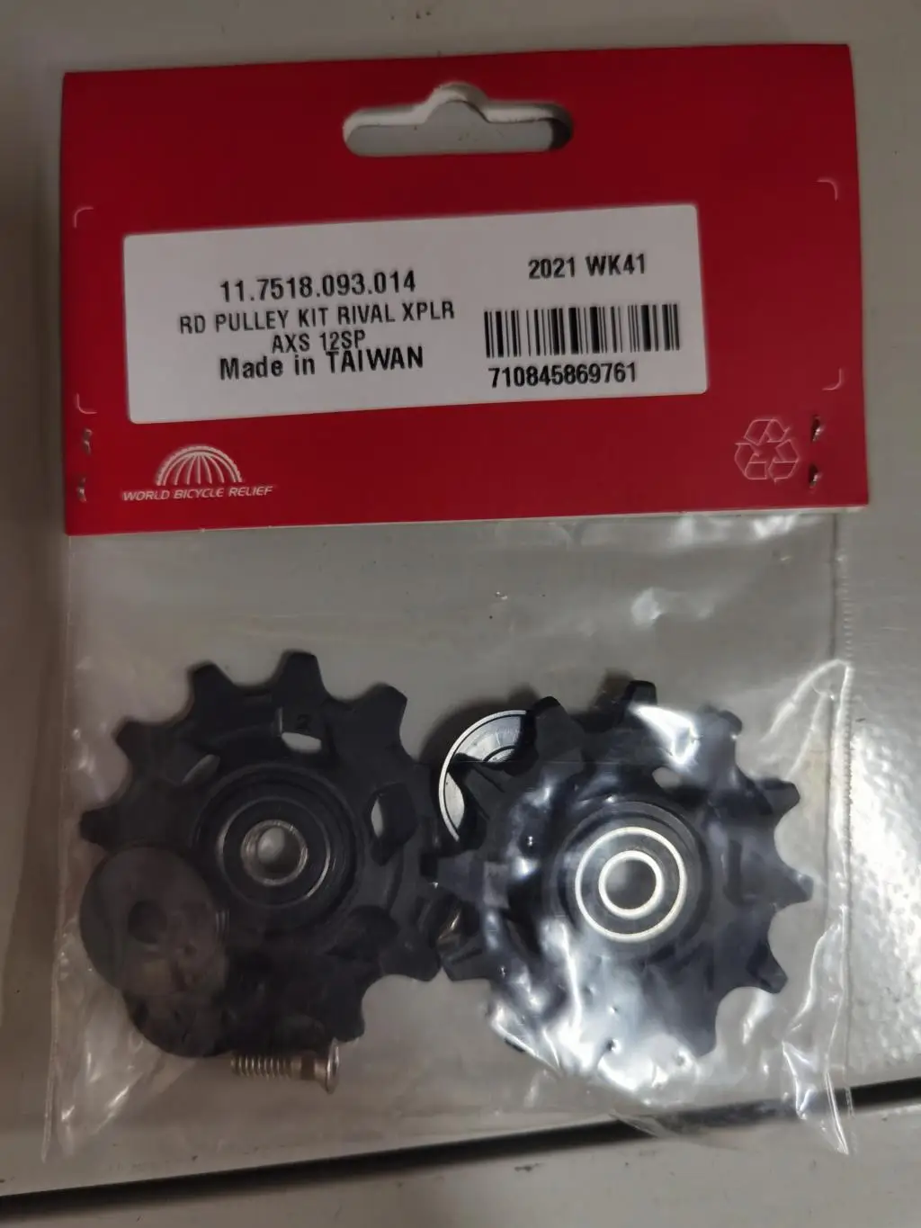 

SRAM 11.7518.093.014 RD PULLEY KIT RIVAL XPLR AXS 12SP 2021 WK41