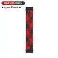 Red with Black